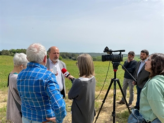 El Consell Comarcal del Pla de l’Estany projecta una planta fotovoltaica a la zona de l’abocador 